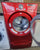 Used Reconditioned LG Red Electric Dryer with Pedestal