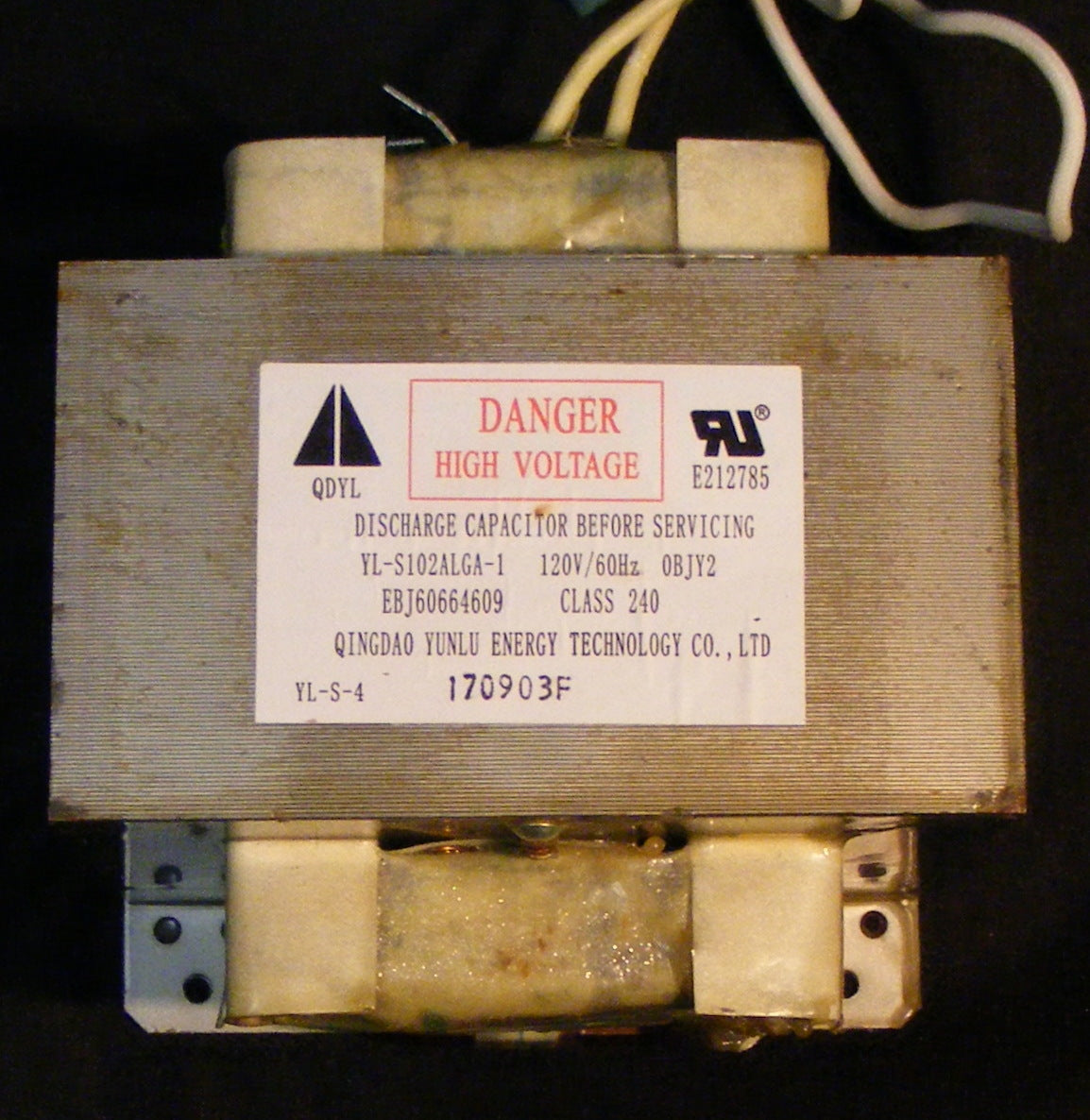 EBJ60664610 TRANSFORMER tag