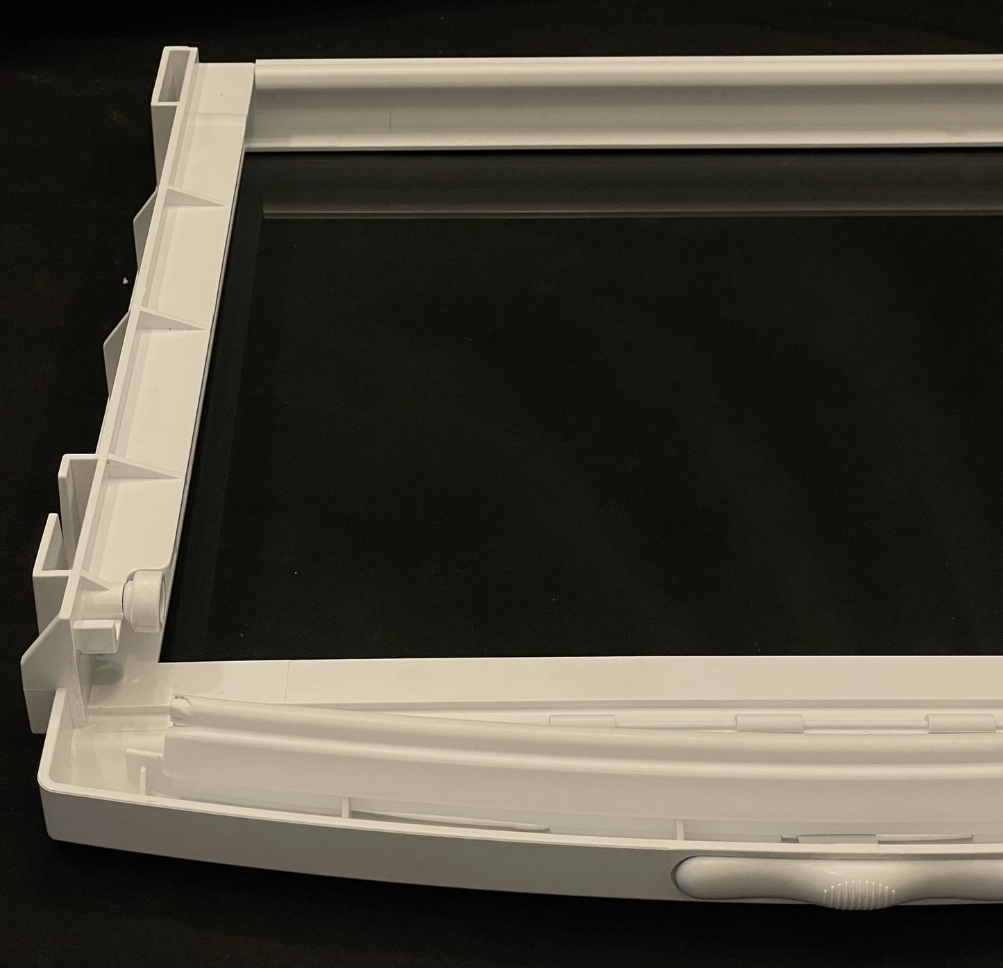 WR32X26246 GE Refrigerator Fruits and Vegetable Pan Cover w/ Glass