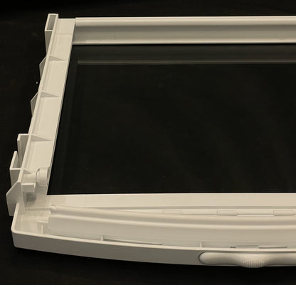 WR32X26246 GE Refrigerator Fruits and Vegetable Pan Cover w/ Glass