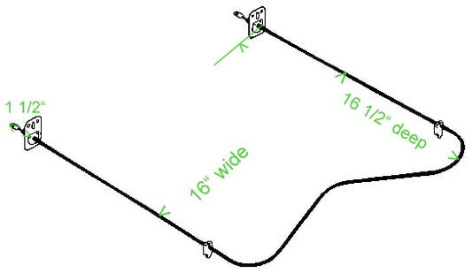 Y0091381 Maytag Range NEW Oven Bake Element