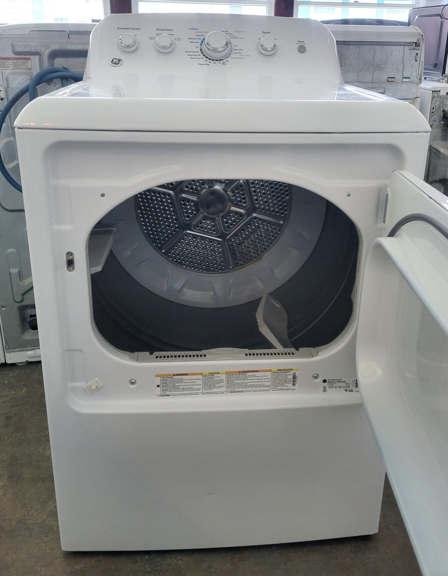 Used Reconditioned White GE Electric Dryer