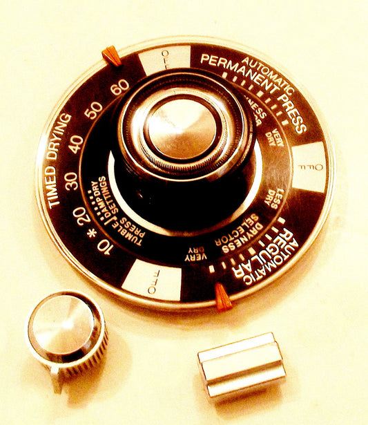 LFE7800W1 368770 689857 Whirlpool Dryer Timer Knob Dial Set