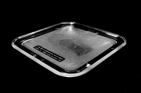 Microwave 10 1/2" Glass Tray Plate