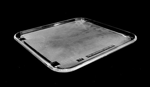 Microwave 11" x 10 1/4" Glass Tray Plate