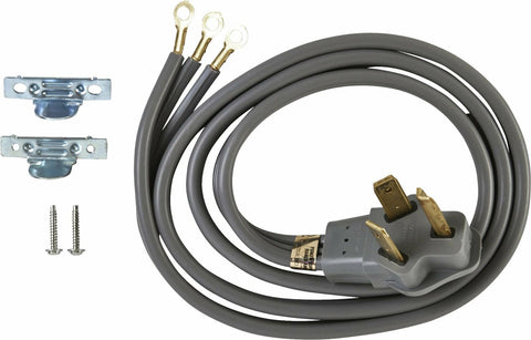 NEW 220 Volt 5' 3 Prong Universal Dryer 30 Amp Power Cord