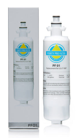 PF01 LT700P Purity Pro LG Refrigerator Water Filter