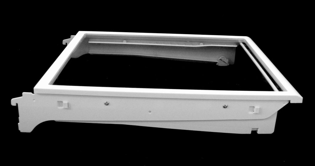 242068703 Frigidaire Refrigerator Crisper Pan Drawer Glass Shelf