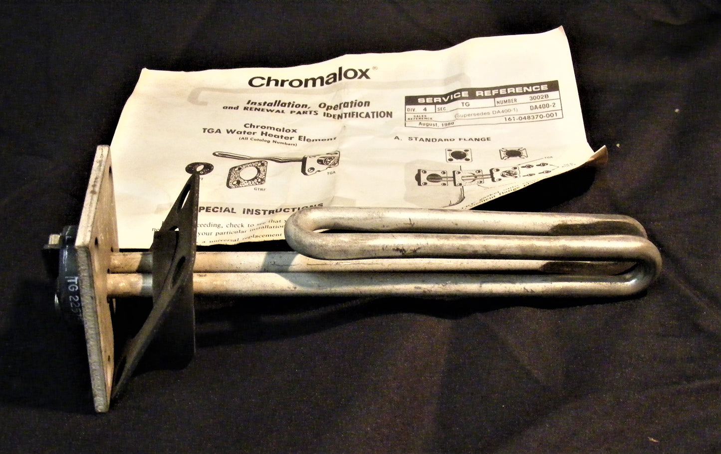 TG2257 Waterheater Chromalox Heating Element