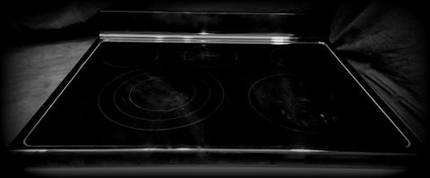W10524413 Kitchen Aid Range Black Glass Cook Top