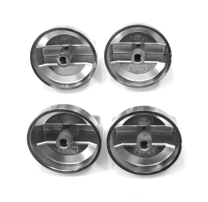 W10854052 Kitchen Aid Range Stainless Steel Burner Knob Set