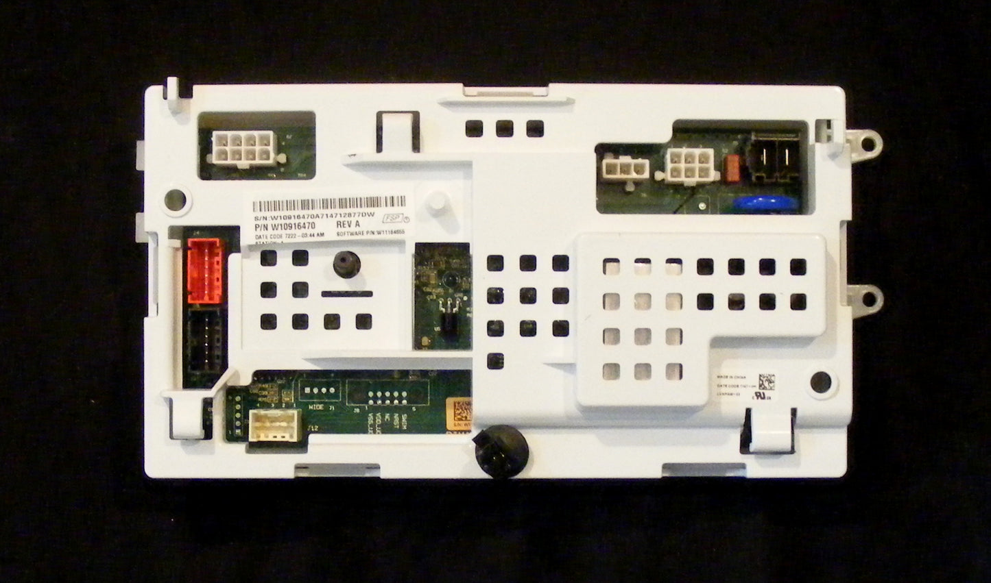 W11124821 Whirlpool Washer Panel Electronic Control Board