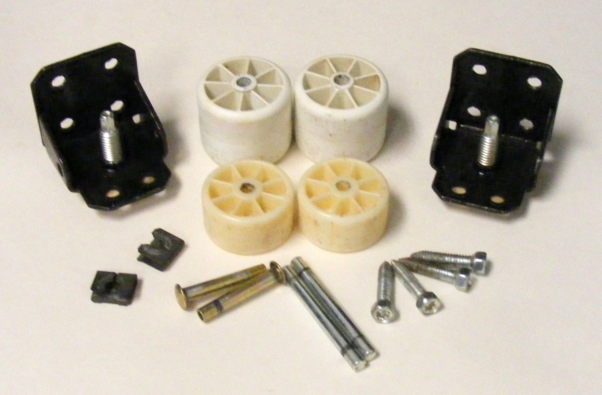 W11266052 WP67005149 Whirlpool Refrigerator Leveler Roller Leg Pack ...