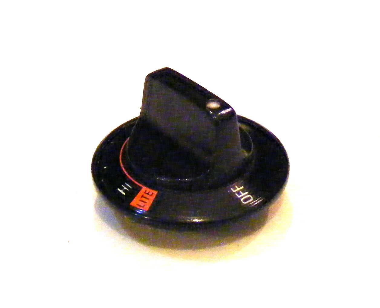 black burner knob