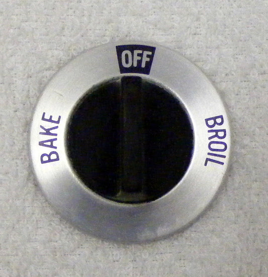 WB3X5684 GE Range Silver Selector Switch Knob