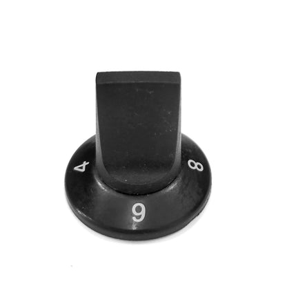 WB3x5758 Hotpoint GE Range Black Variable Burner Knob