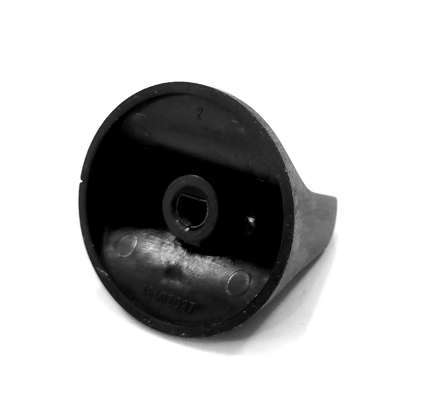 WB3x5759 Hotpoint GE Range Black Burner Knob