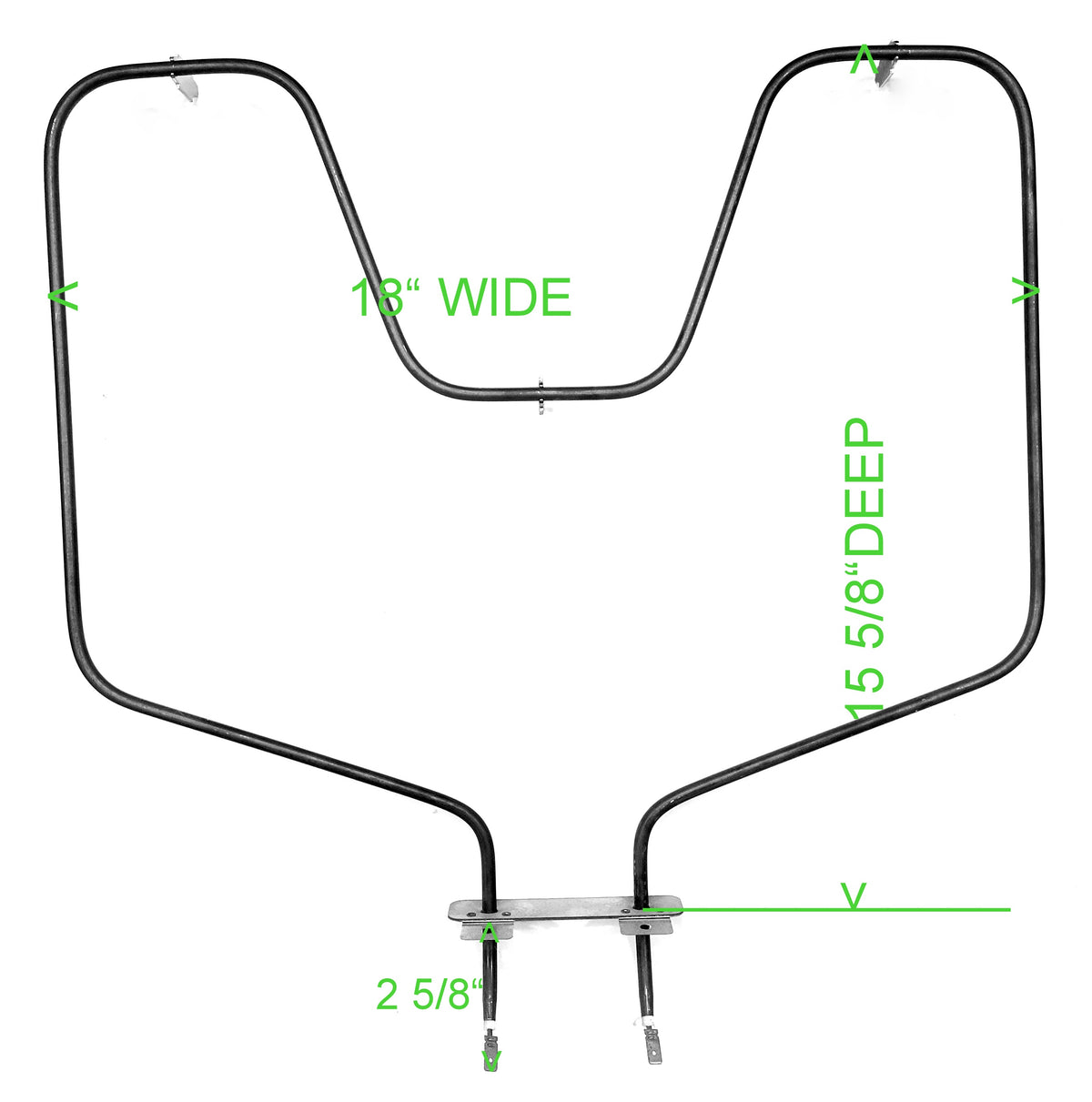 WB44K10005 GE Range NEW Oven Bake Element
