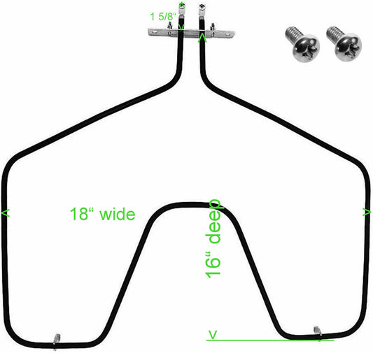 WB44X5099 WB44X118 New GE Range Bake Element 1 Year Warranty