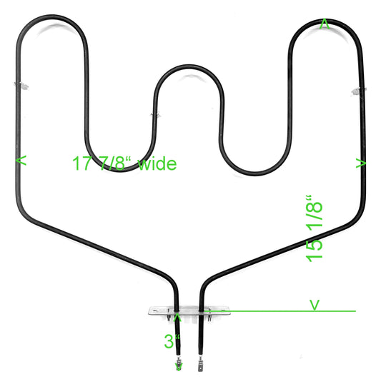 WB44x10016 GE Range Oven NEW Bake Element