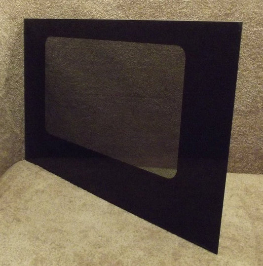 WB56X1888 GE Range Outer Black Oven Door Glass