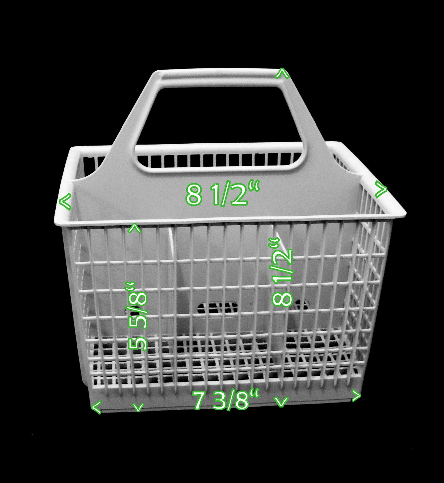 silverware basket measurements