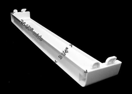 WP61005107 Maytag Refrigerator White Freezer Door Bin Shelf