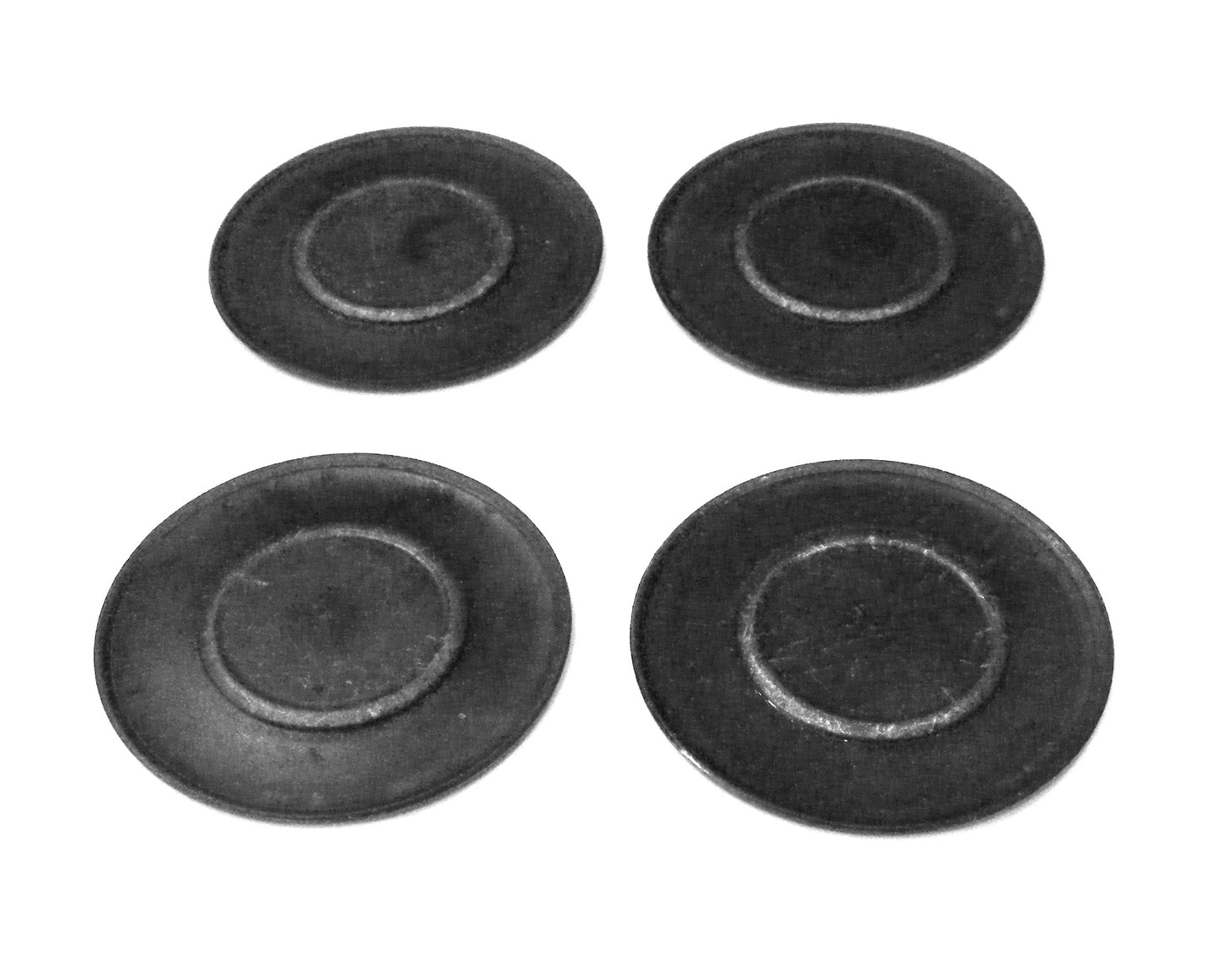 WP98017461 Whirlpool Gas Range Black Burner Cap Set