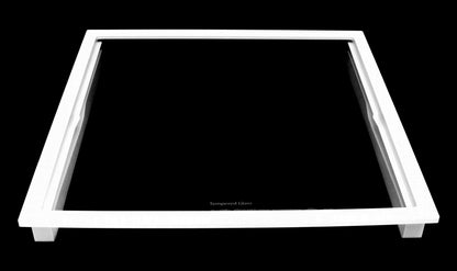 WPW10282541 Whirlpool Refrigerator Crisper Meat Drawer Glass Cover