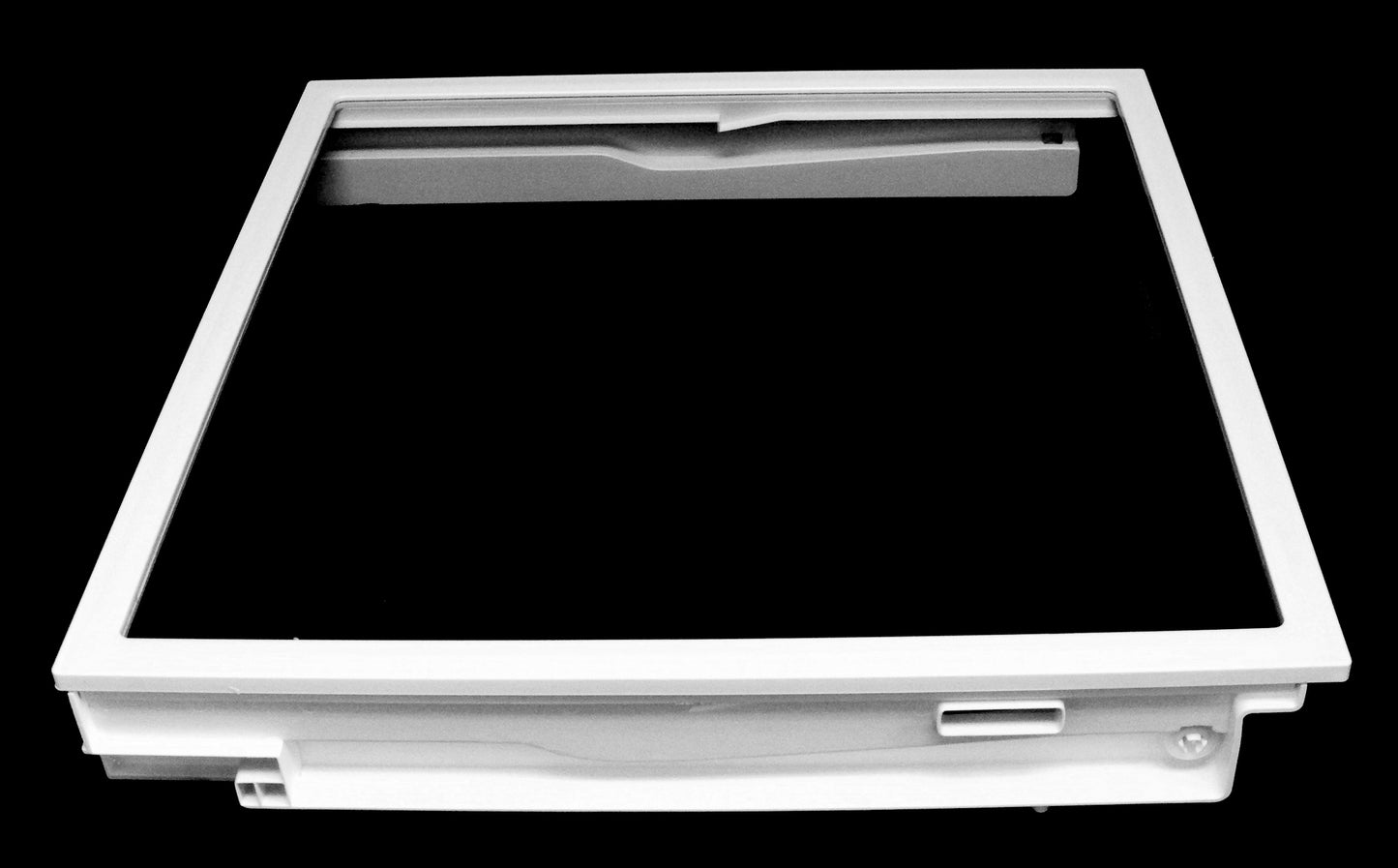 WPW10282541 Whirlpool Refrigerator Crisper Meat Drawer Glass Cover