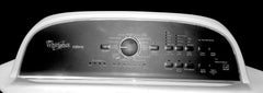 WPW10560121 Whirlpool Washer White Control Console Panel