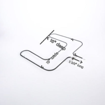 bake element measurements