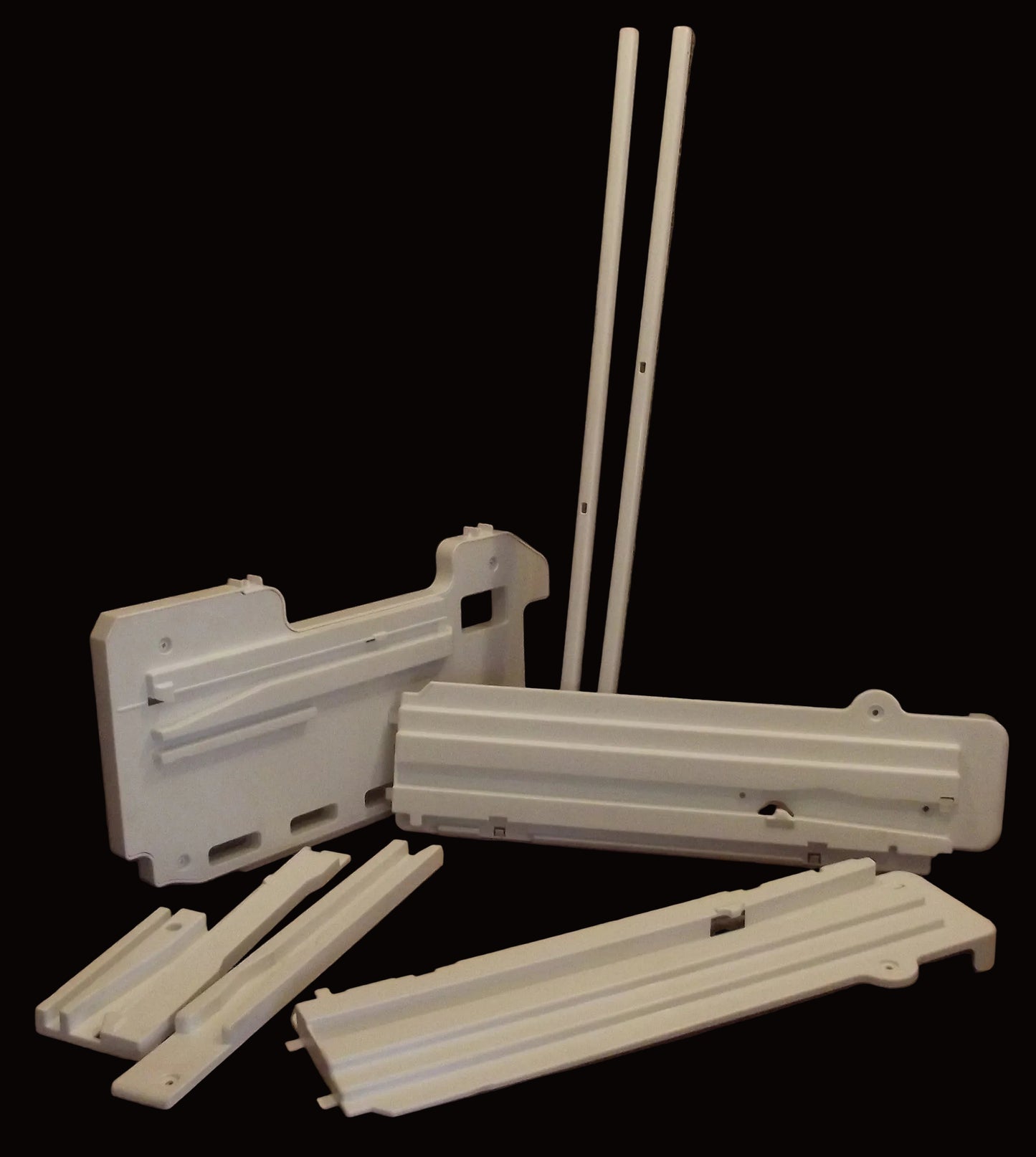WR02X11728 WR02X11725 WR02X11726 GE Refrigerator Rails