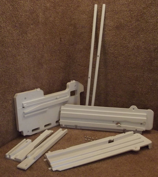 WR02X11728 WR02X11725 WR02X11726 GE Refrigerator Rails