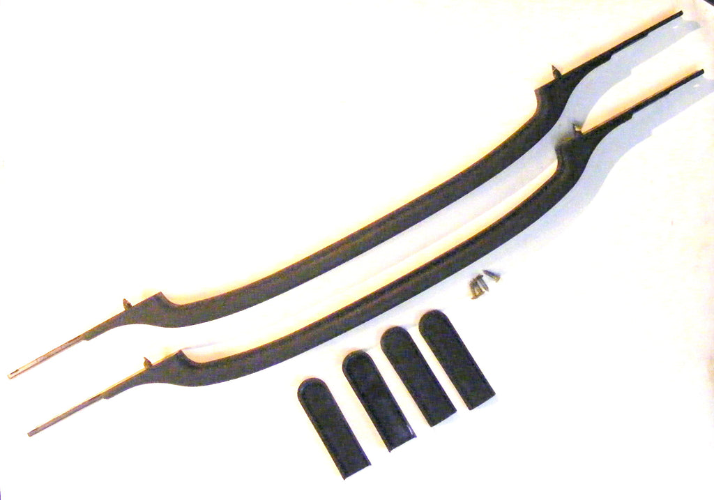 WR12X10434 WR12x10203 GE Refrigerator Black Door Handle Set