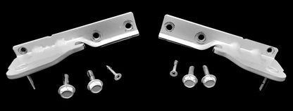 WR13x10563 WR13x10561 GE Refrigerator White Center Door Hinge Set