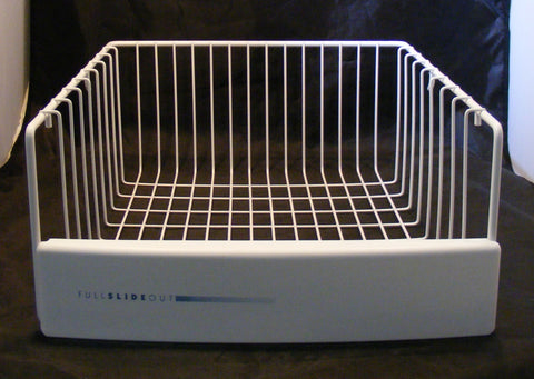 WR21X10080 GE Sears Refrigerator White Upper Freezer Basket