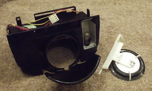 WR23X10783 WR17x11153 WR17x11267 GE Refrigerator Black Ice Dispenser Switch Funnel