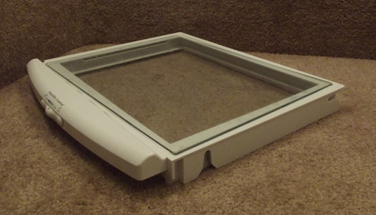 WR32X10184 WR32X10156 GE Refrigerator Crisper Shelf with Glass