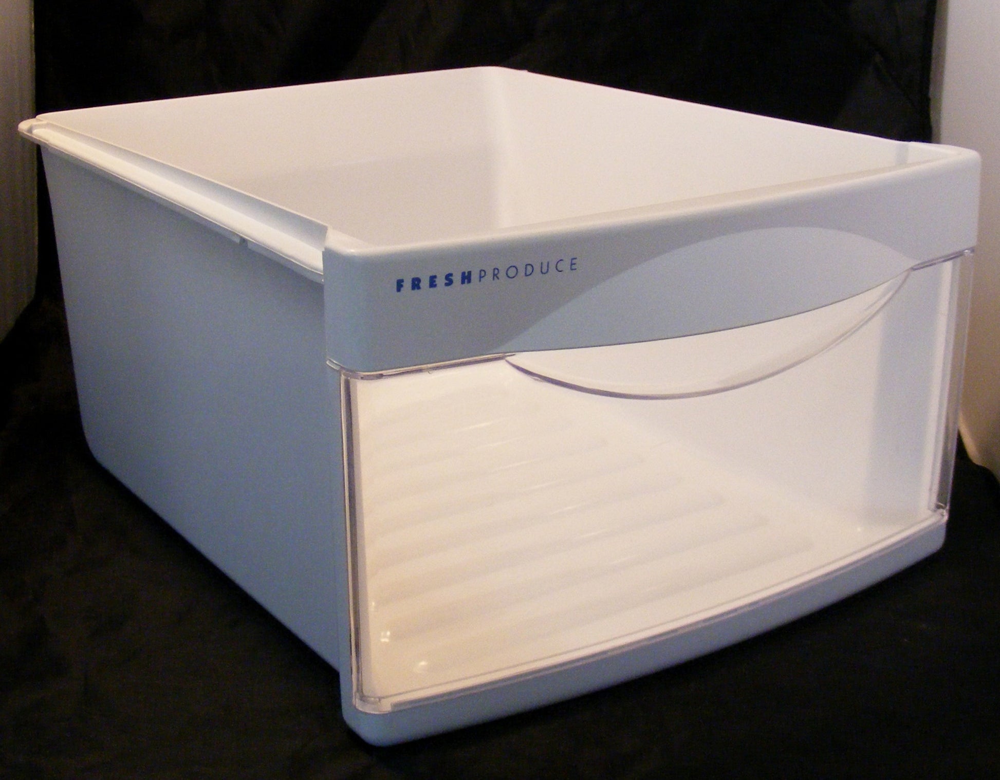 WR32X10463 crisper drawer pan