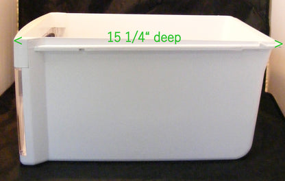WR32X10463 crisper drawer pan 6
