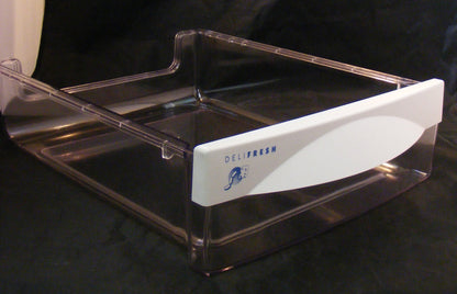WR32X10464 crisper drawer pan