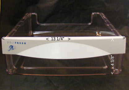 WR32X10464 crisper drawer pan 7