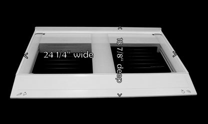 crisper cover measurements