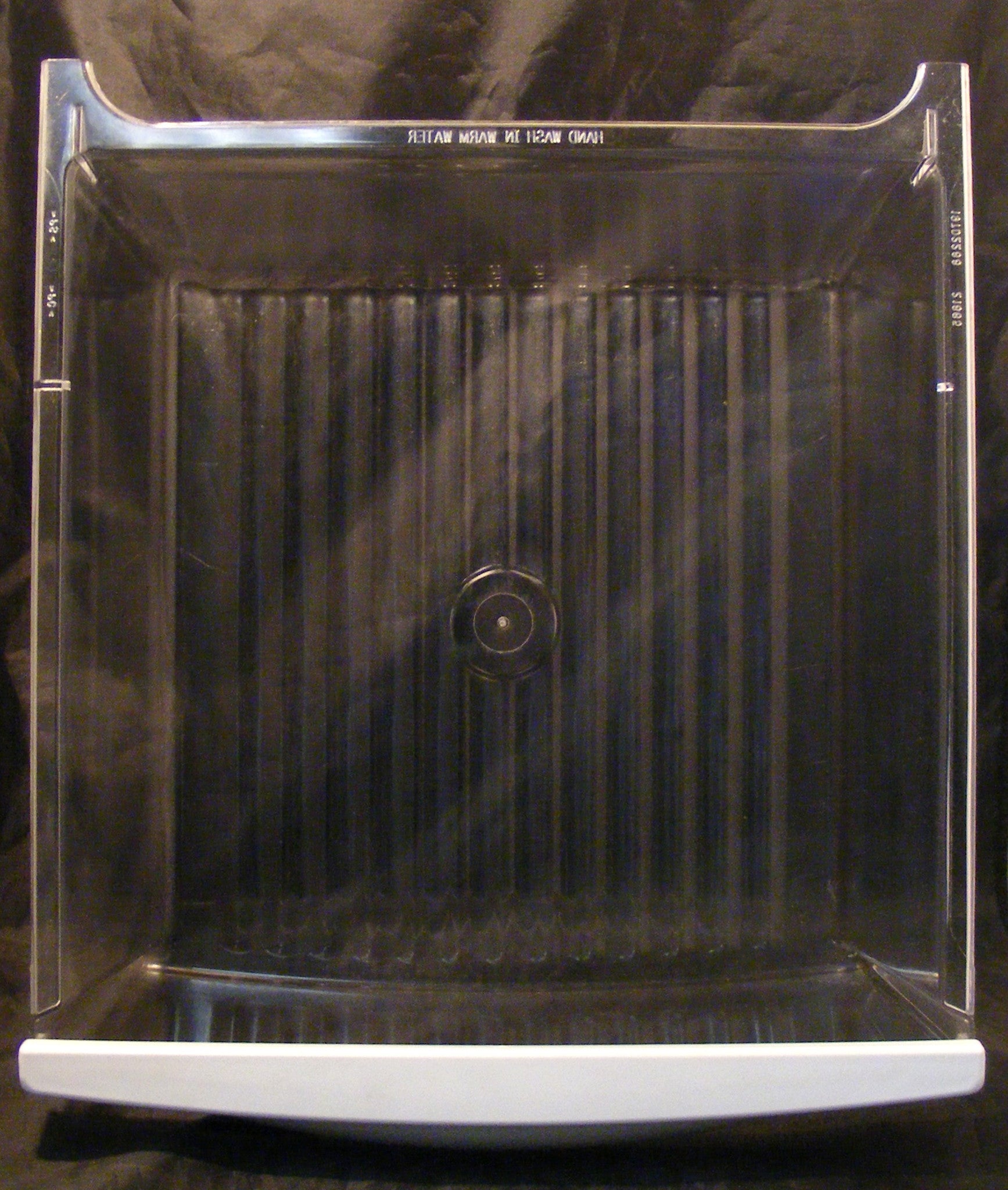 WR32x10834 crisper drawer pan 6