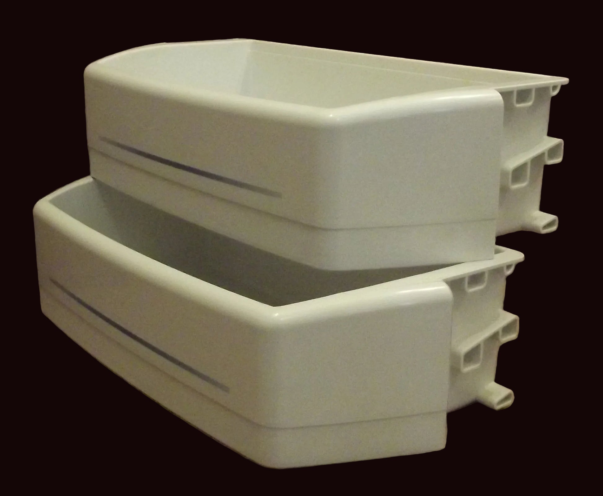 WR71X10957 WR71X10231 GE Refrigerator Door Bin Set of TWO