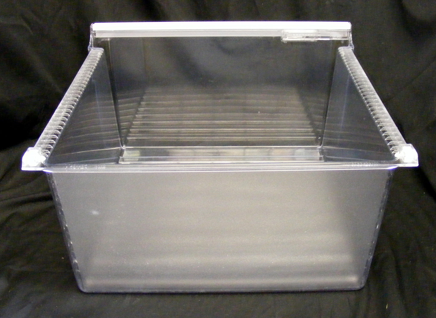 Whirlpool Refrigerator Upper Crisper Drawer Pan WPW10278653 back