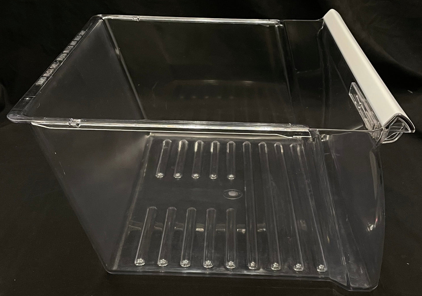 Whirlpool refrigerator humidity control crisper drawer WP2188656 side