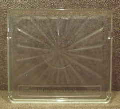 amana glass tray plate 15 1/8