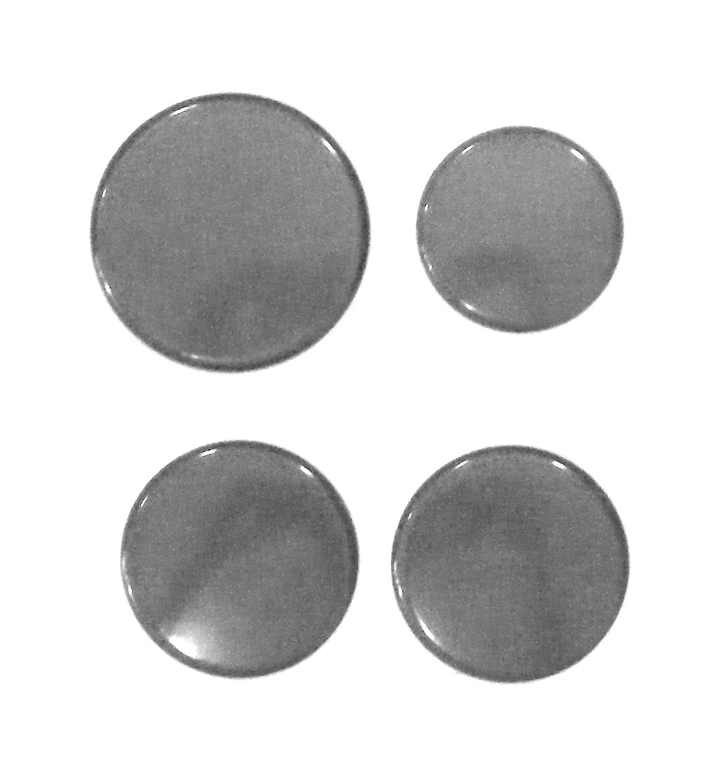 WP3191905 WP3191903 Whirlpool Range Gray Burner Cap Set